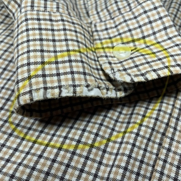 Vintage Polo Ralph Lauren Shirt Mens Large Plaid Button Down Casual Comfy Lived - Picture 4 of 7